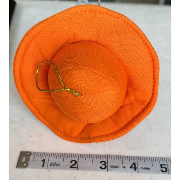 Set of 2 Oklahoma State Cowboys Pistol Pete Mini Plush Ornaments 6" Tall (READ) - Picture 8 of 10